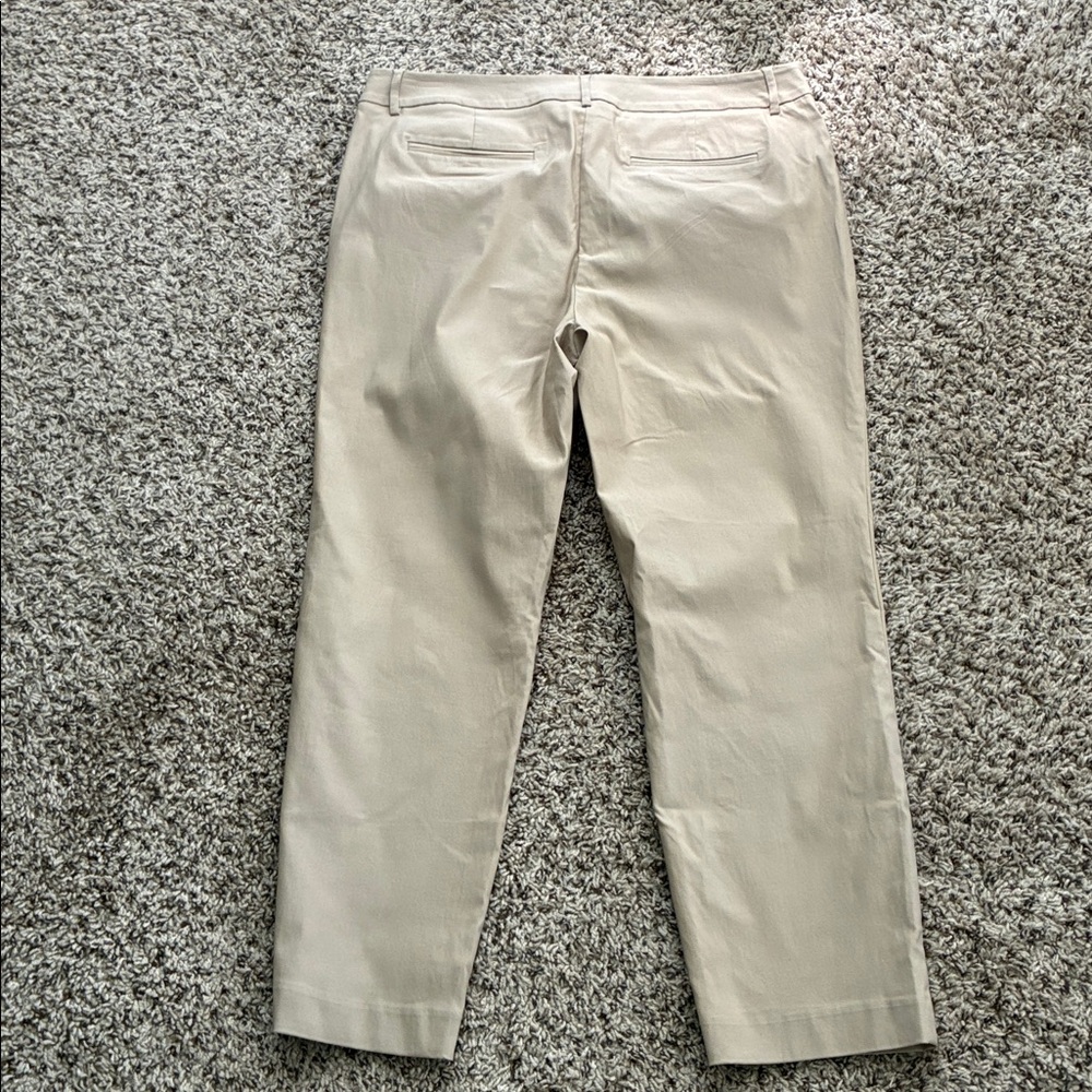 Nine West Pants Trousers Plus SZ 18 Tan Khaki - Picture 6 of 6